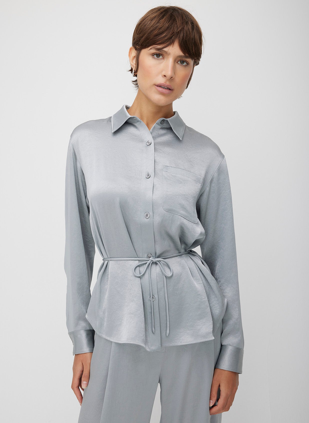 All Day Ecosatin Utility Shirt