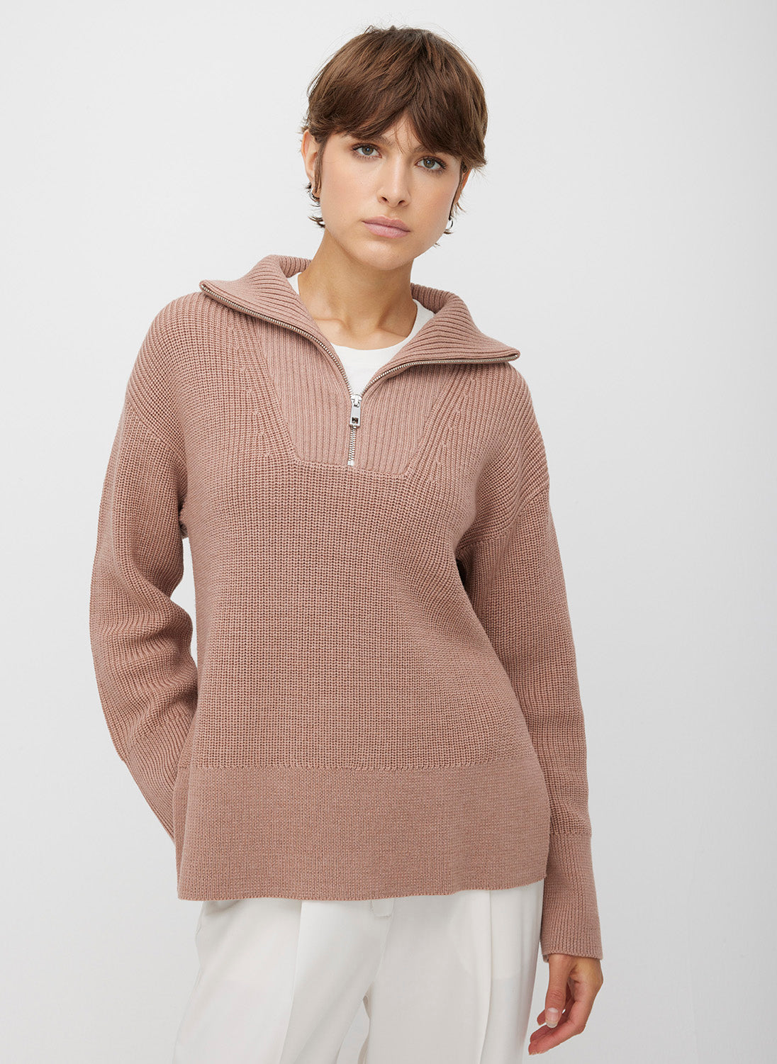 Apres 1/4 Zip Merino Sweater