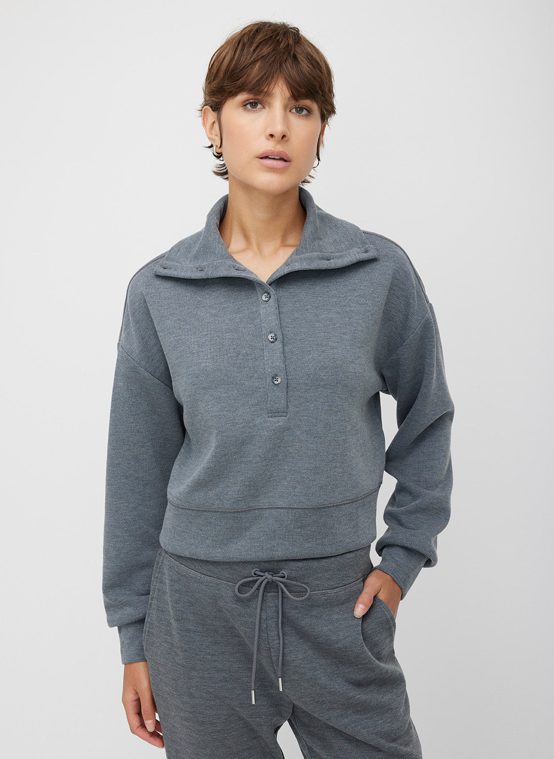 Chalet Waffle Lounge Pullover