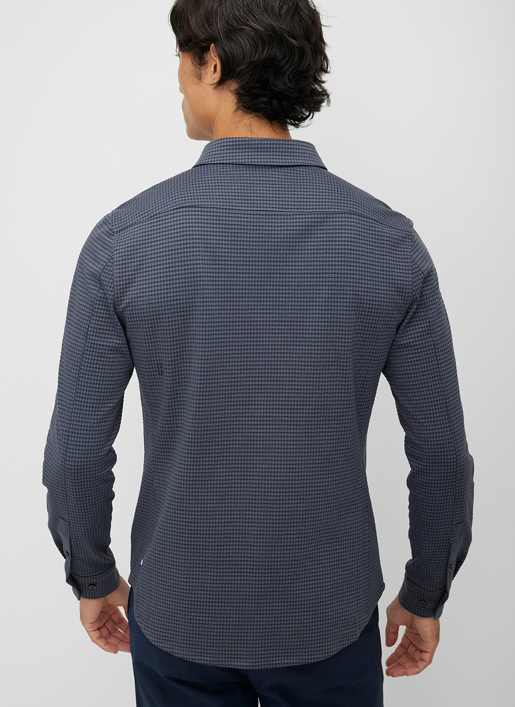 City Tech Long Sleeve Slim Fit Textured Shirt