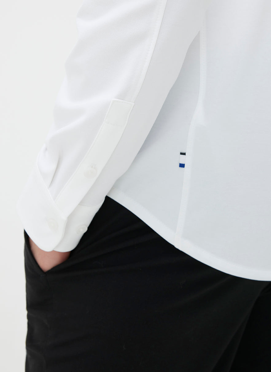 City Tech Shirt Slim Fit ?? | M || Bright White