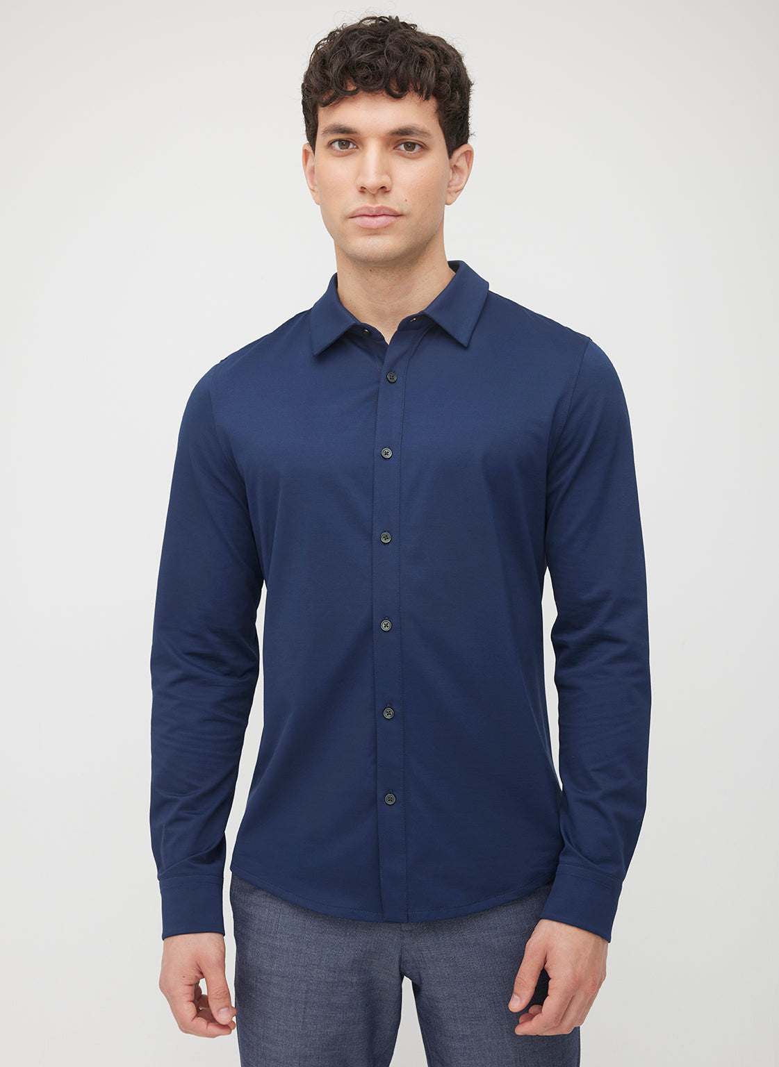 City Tech Shirt Slim Fit ?? | M || Dark Navy