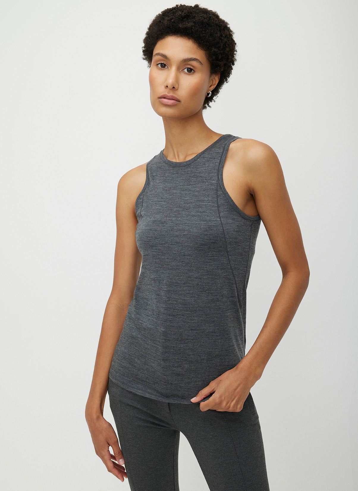 Ecoknit Sculpted Wool Tank