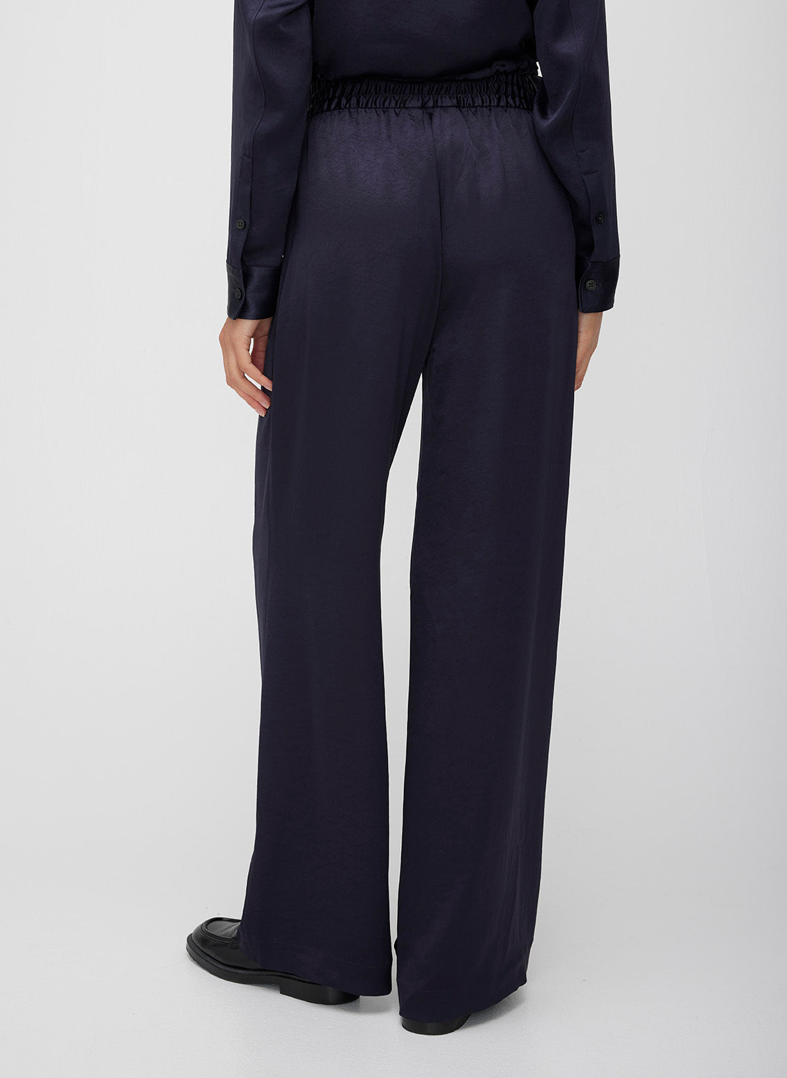 Ecosatin High Rise Trousers