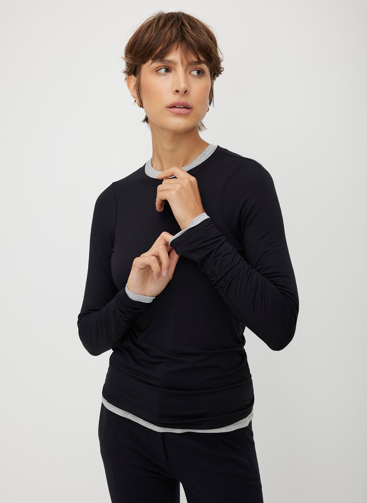 Embrace Long Sleeve Crewneck Tee