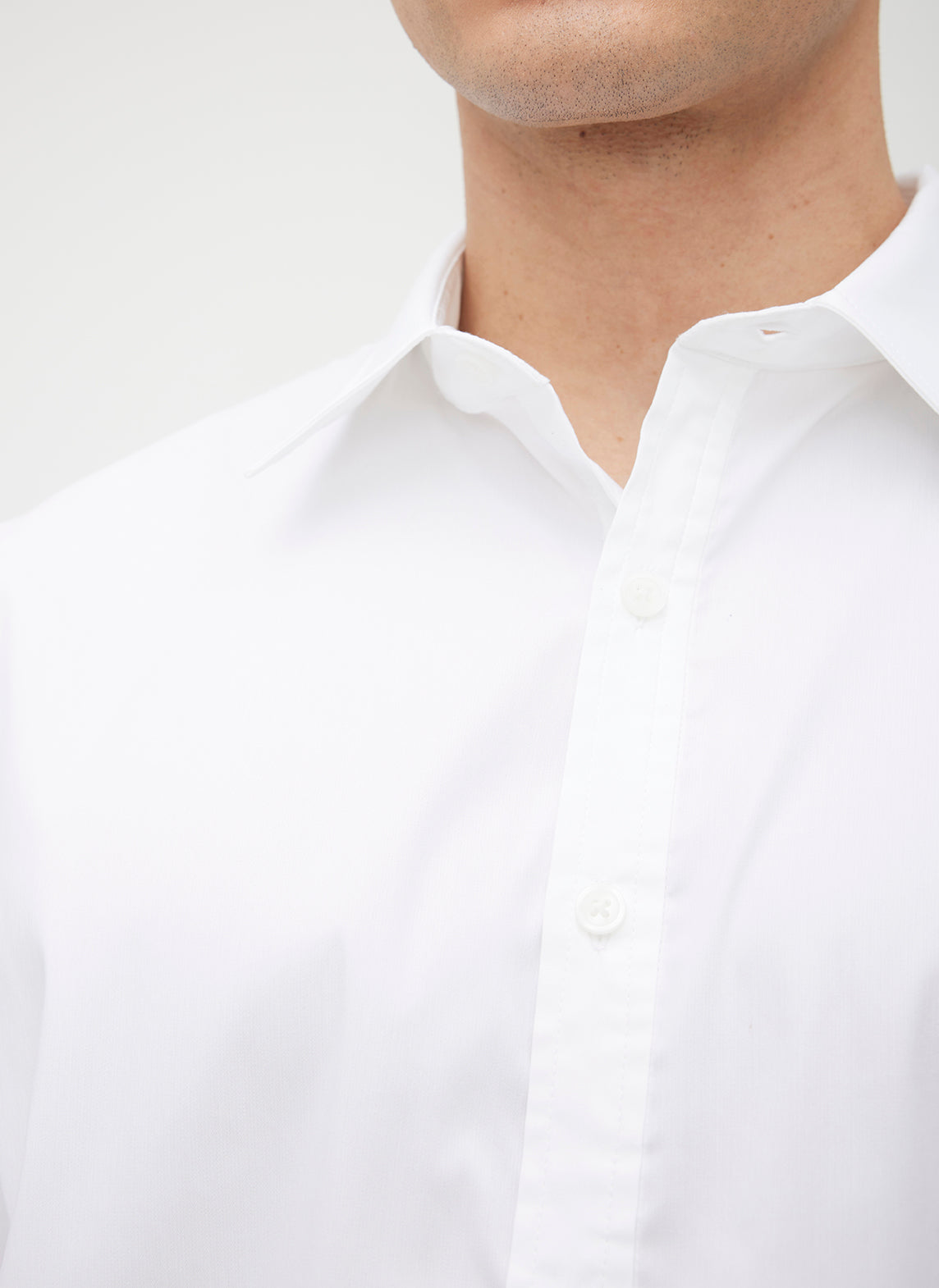 Acadia Short Sleeve Poplin Shirt ?? | M || Bright White