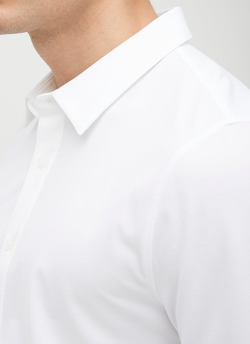 City Tech Shirt Slim Fit ?? | M || Bright White