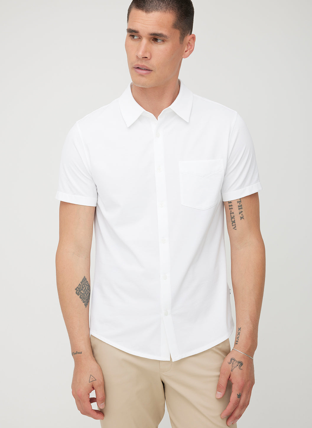 City Tech Short Sleeve Shirt ?? | M || Off White