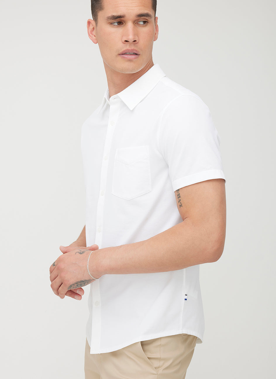 City Tech Short Sleeve Shirt ?? | M || Off White