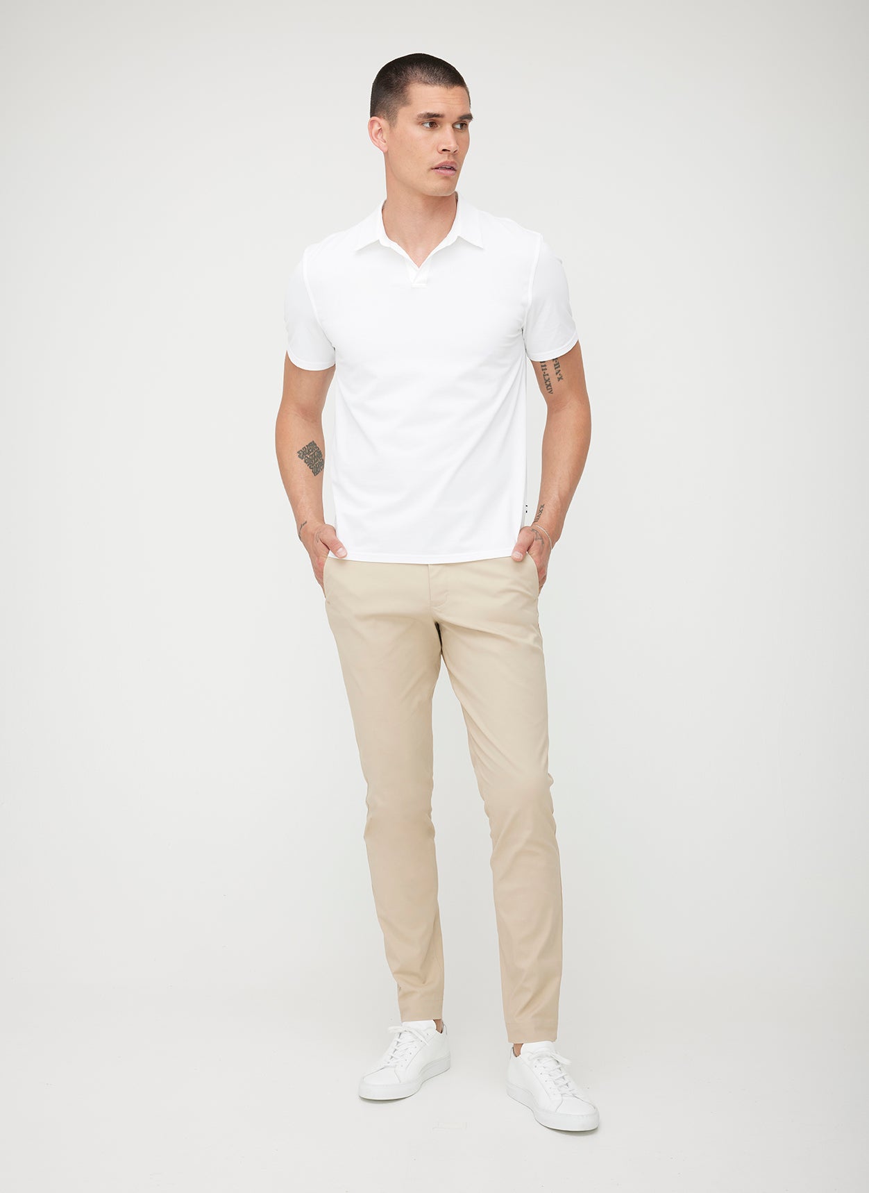 City Tech Short Sleeve Polo ?? || Bright White