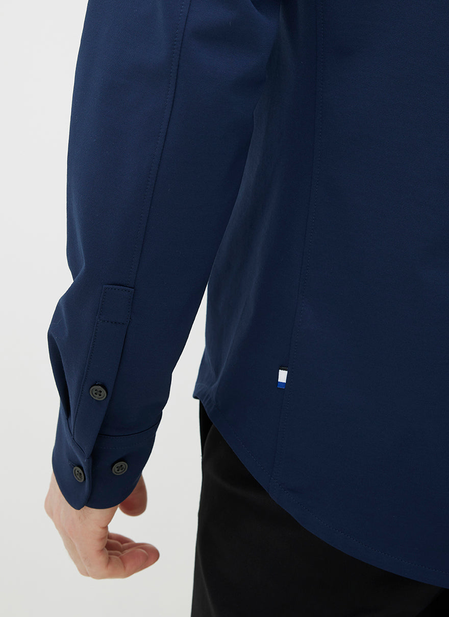 City Tech Shirt Slim Fit ?? | M || Dark Navy