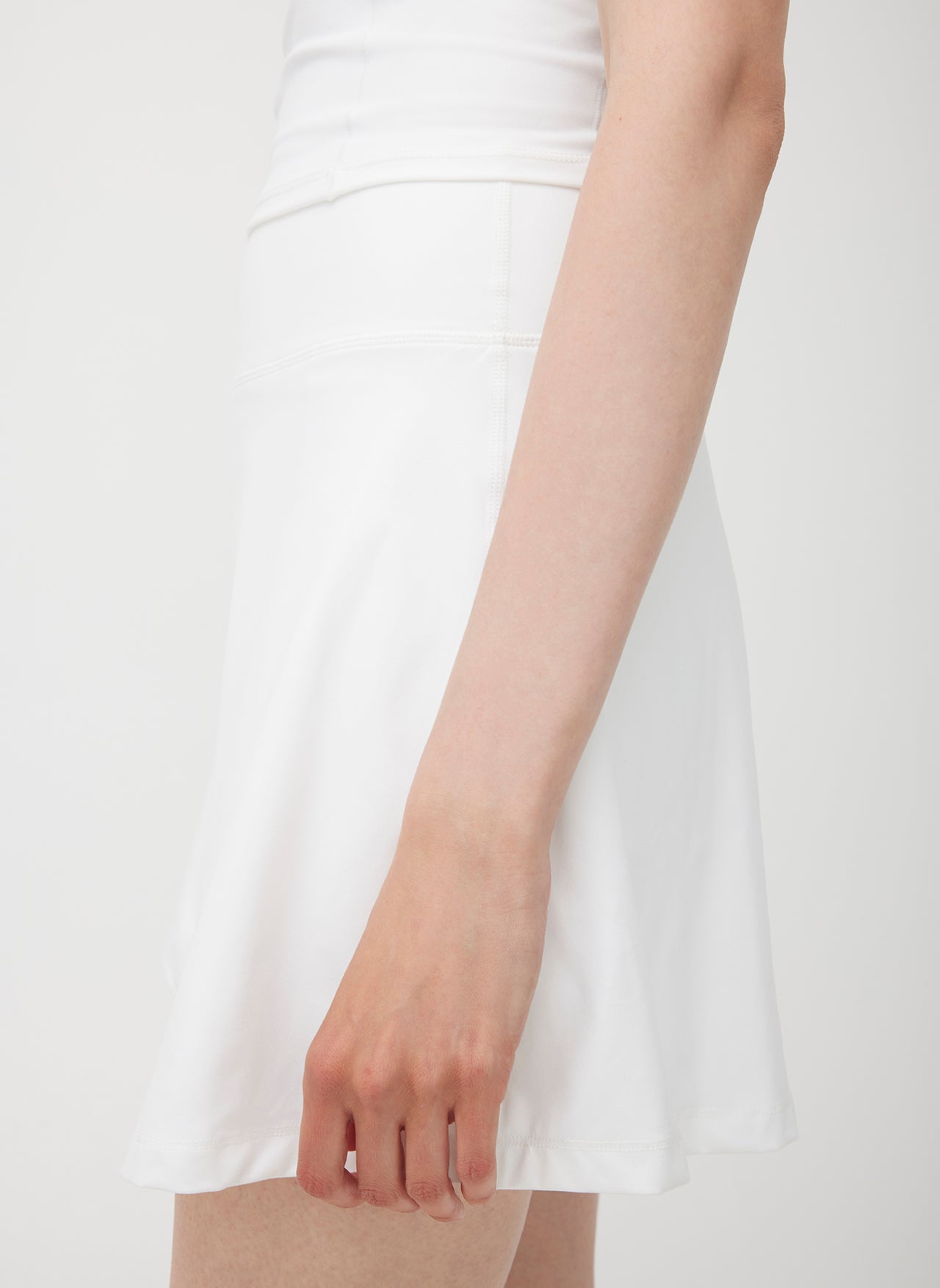 Corsica A-Line Tennis Skirt ?? | S || Bright White