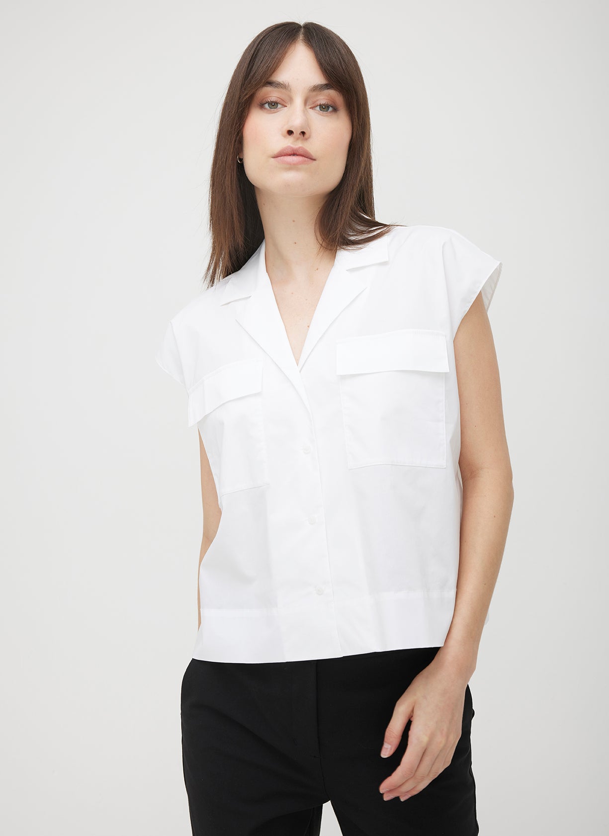 Marbella Bowling Shirt ?? | S || Bright White