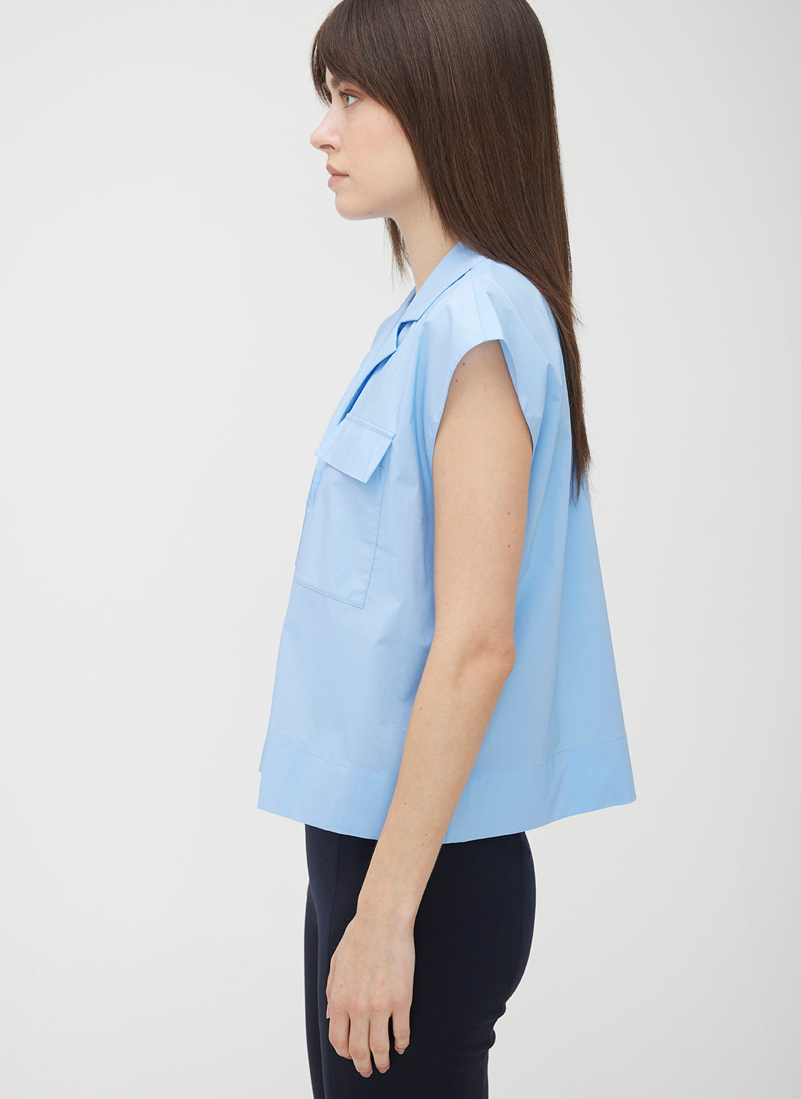 Marbella Bowling Shirt ?? | S || Cool Blue