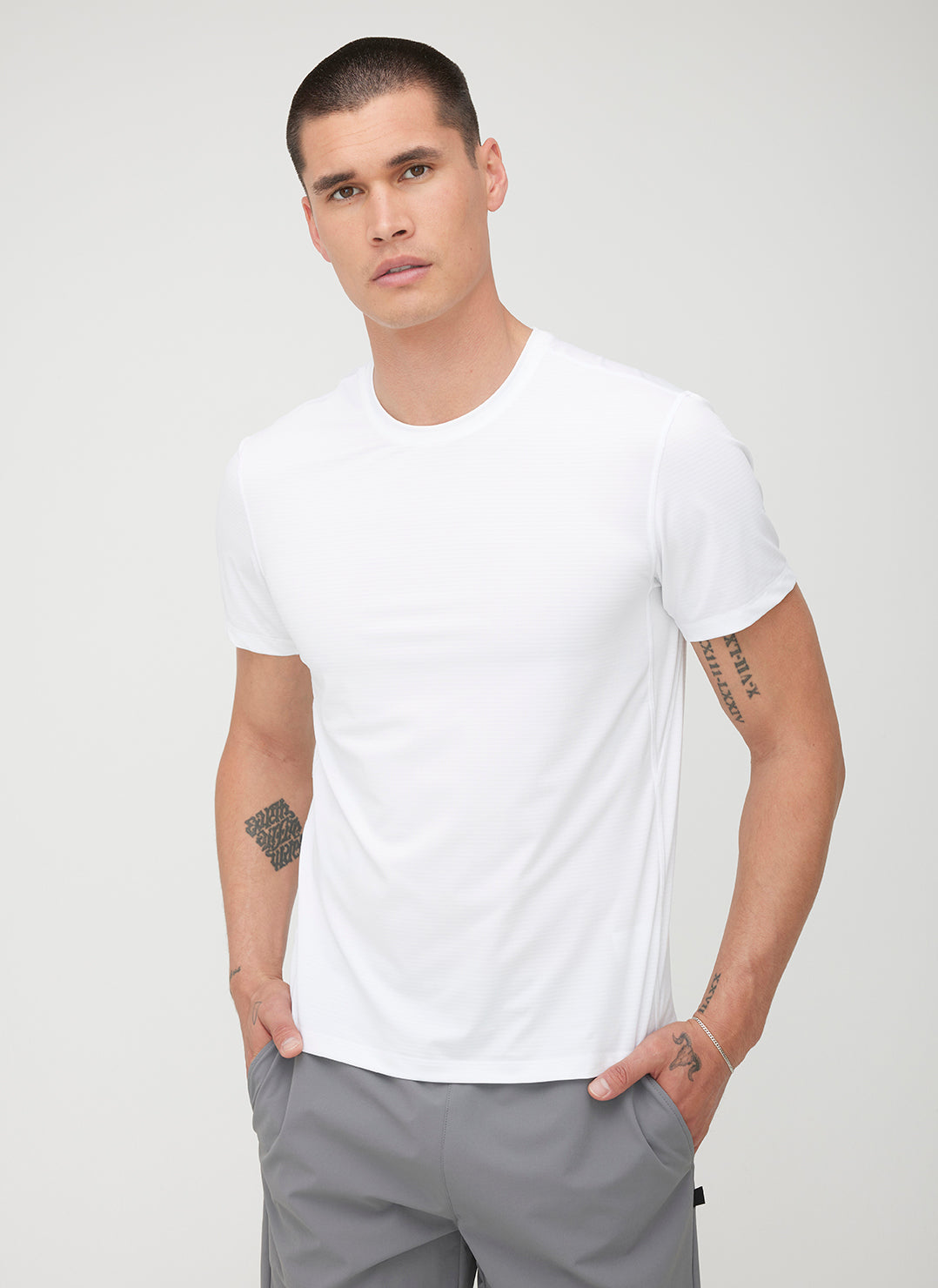 Seamless Tech Tee ?? | M || Bright White