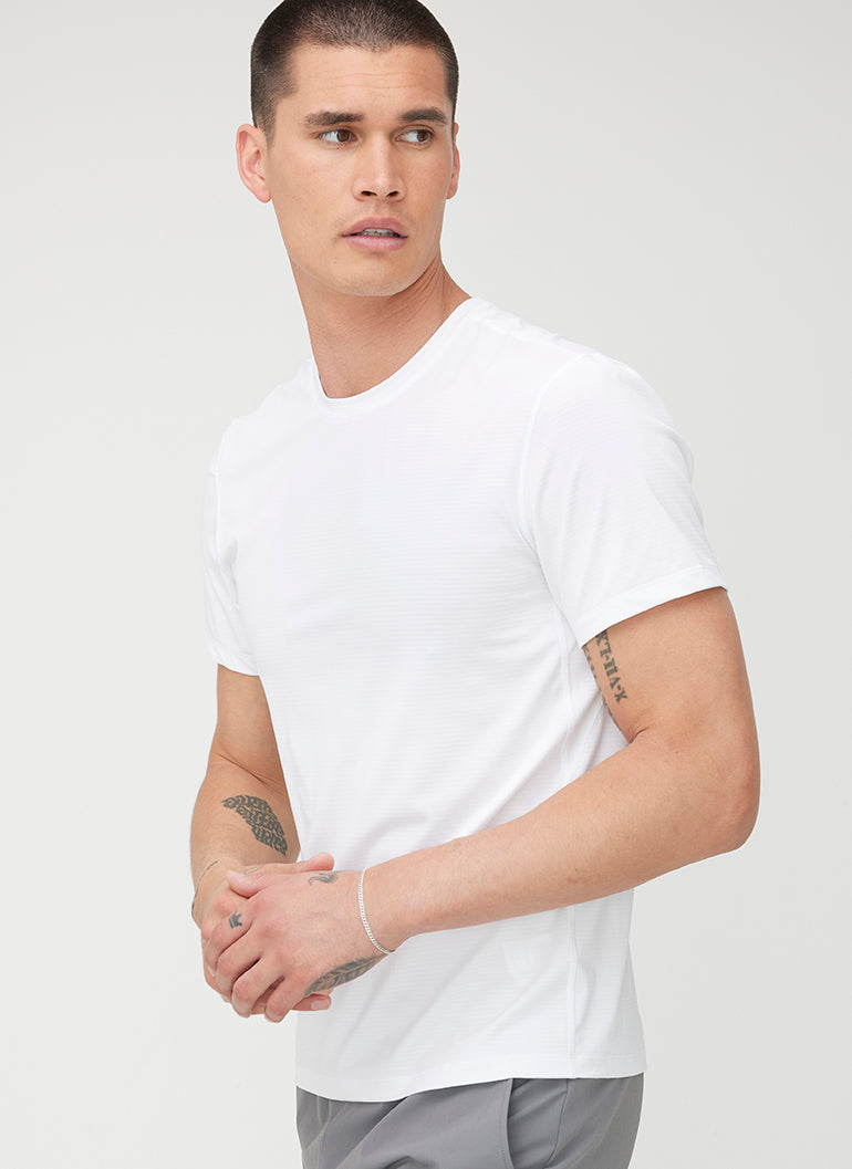 Seamless Tech Tee ?? | M || Bright White