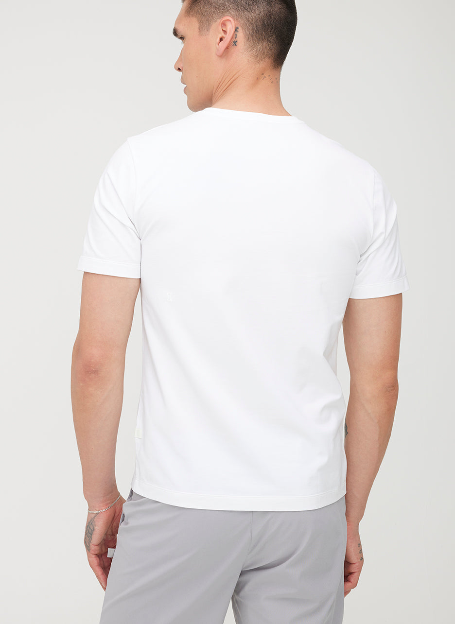 Stanton Henley Tee ?? | M || Bright White