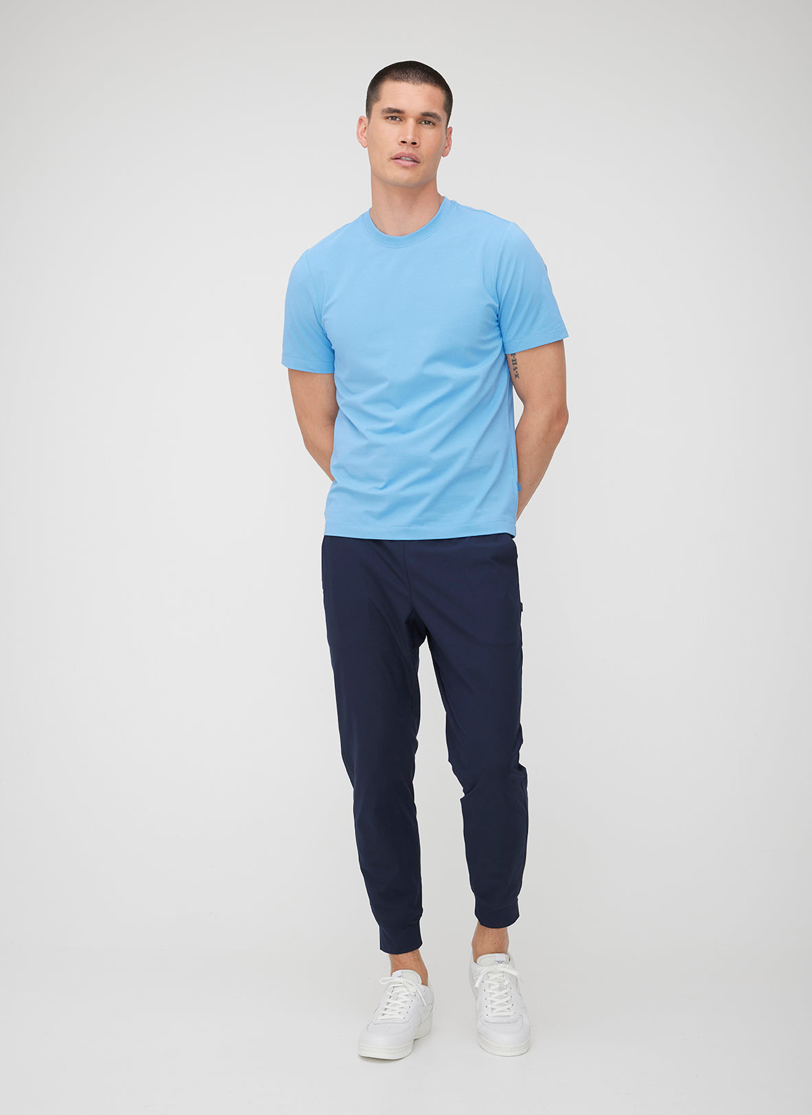 Stanton Short Sleeve Crew Tee ?? | M || Cool Blue