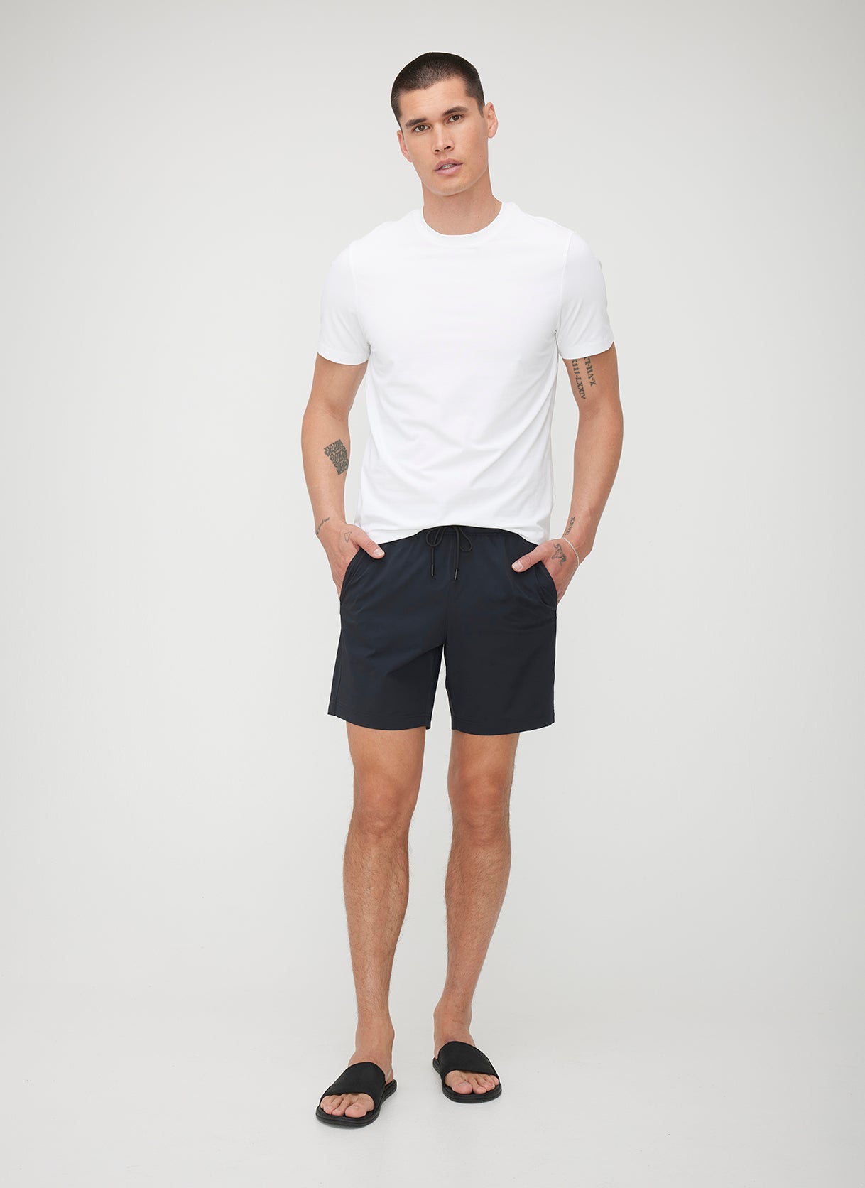 Tailored Swim Shorts 7” ?? | M || Black