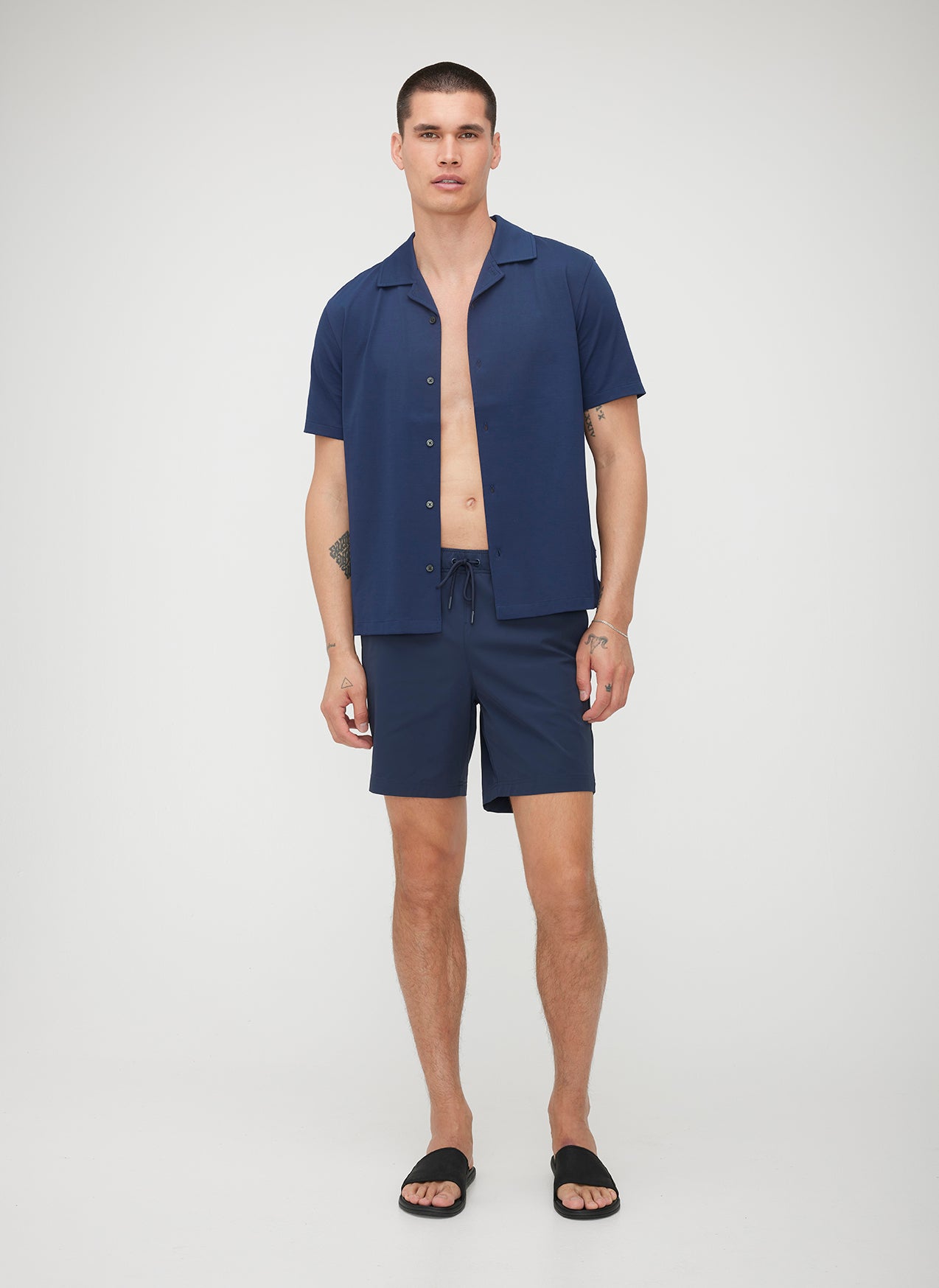 Tailored Swim Shorts 7” ?? | M || Dark Navy