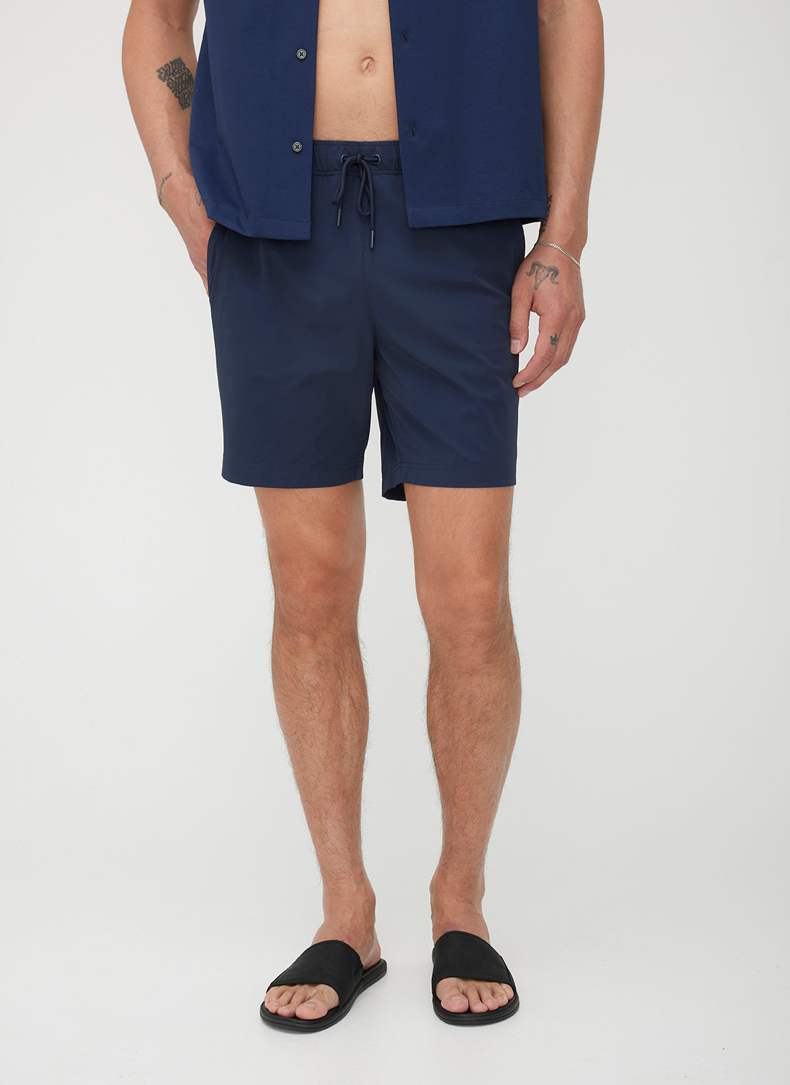 Tailored Swim Shorts 7” ?? | M || Dark Navy