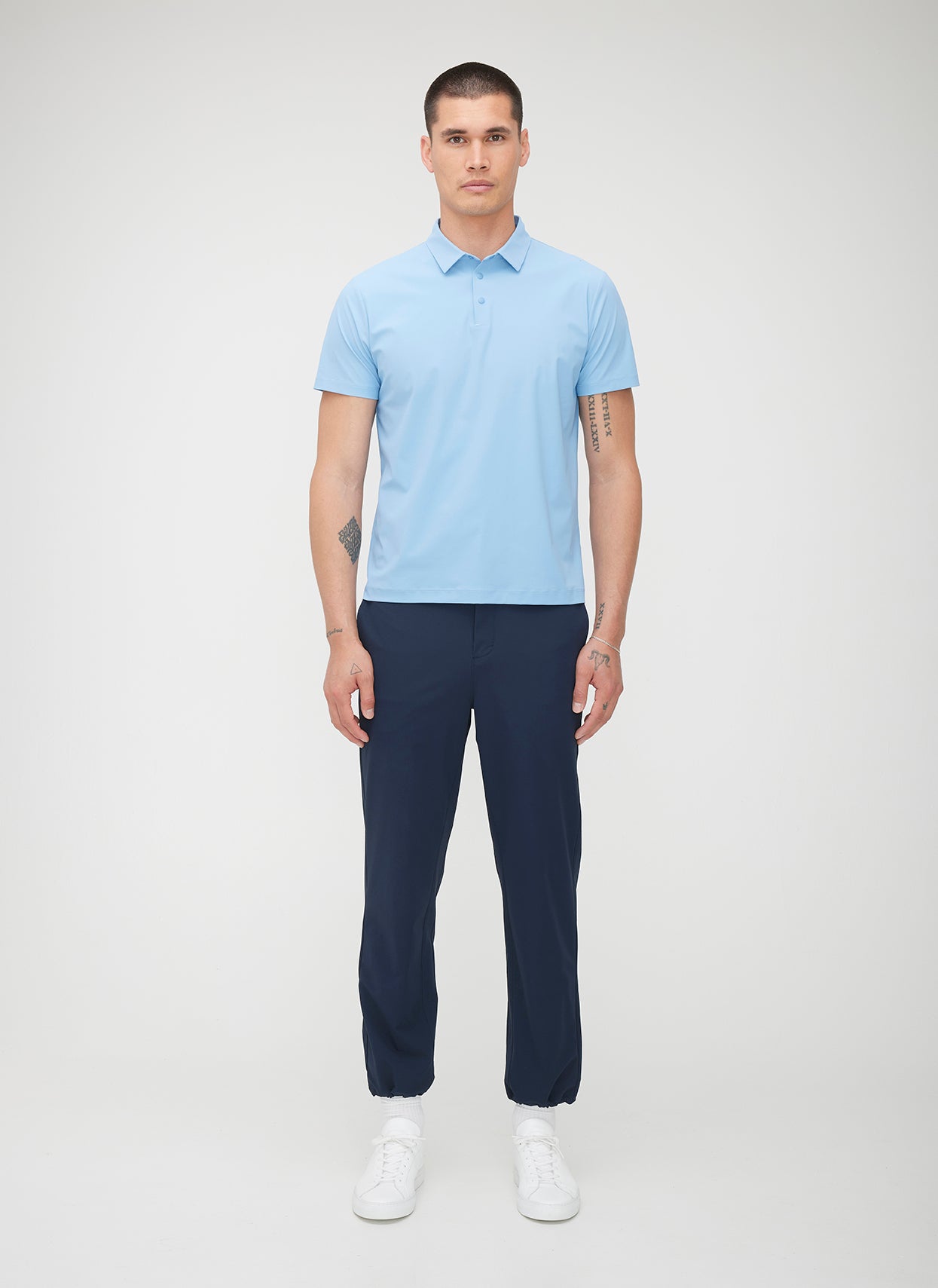 Tech Polo ?? | M || Light Blue