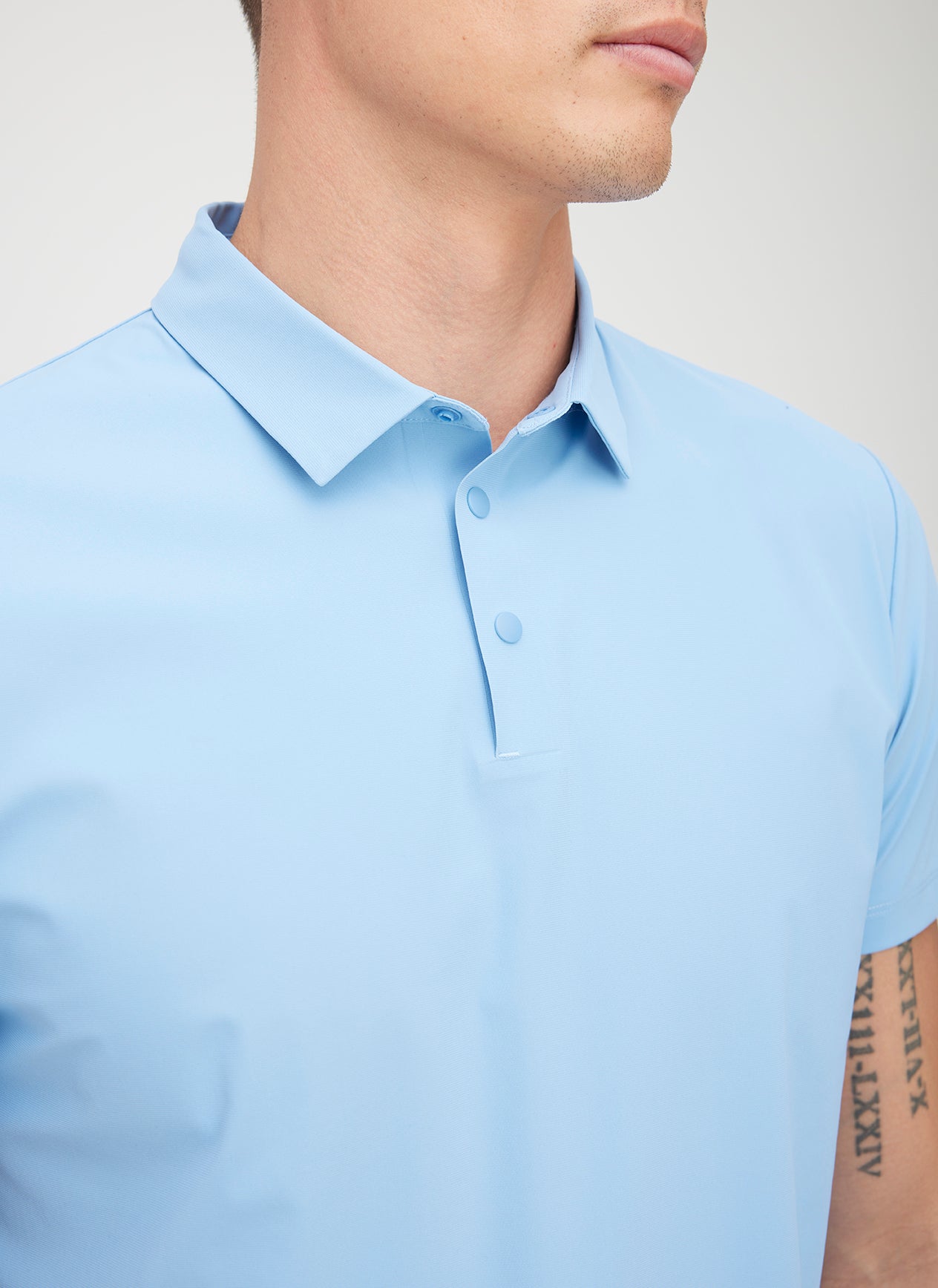 Tech Polo ?? | M || Light Blue