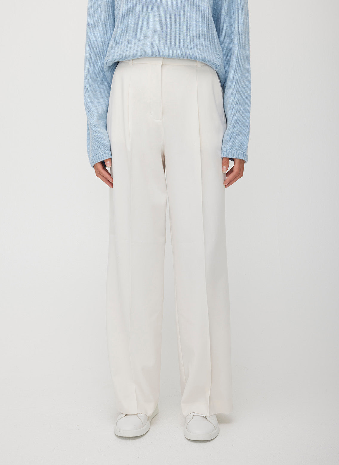 On Time Pleated Trousers