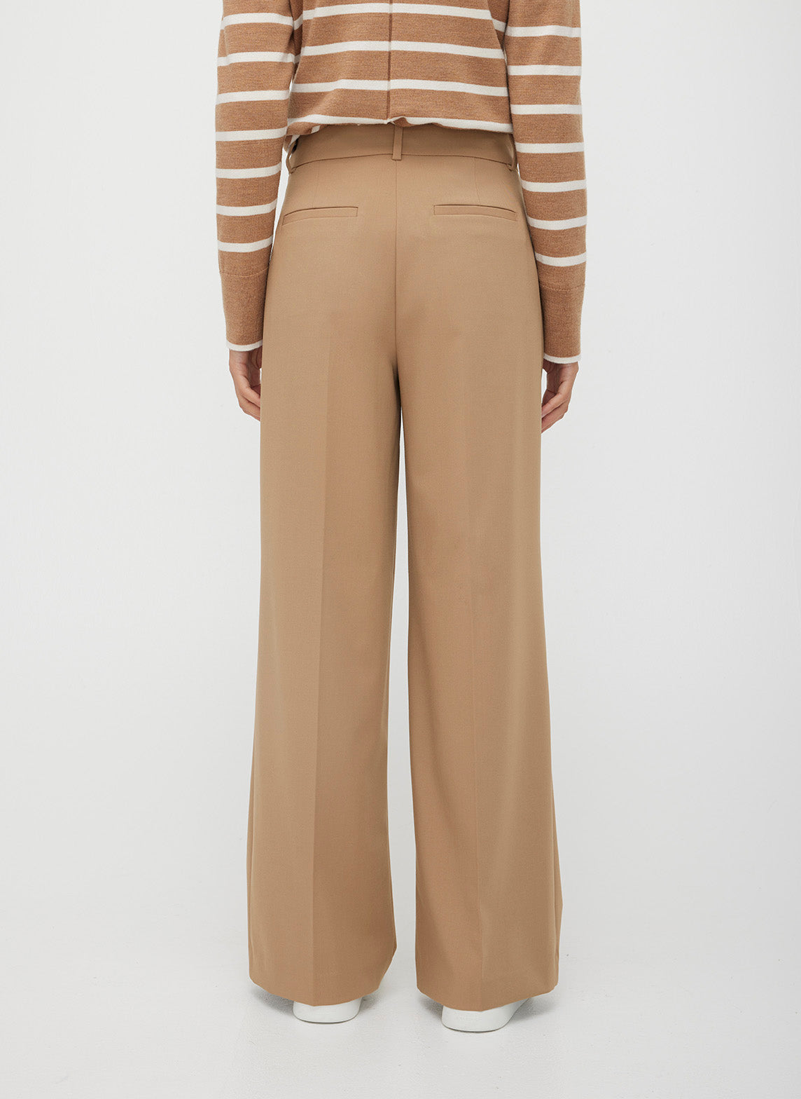 On Time Pleated Trousers