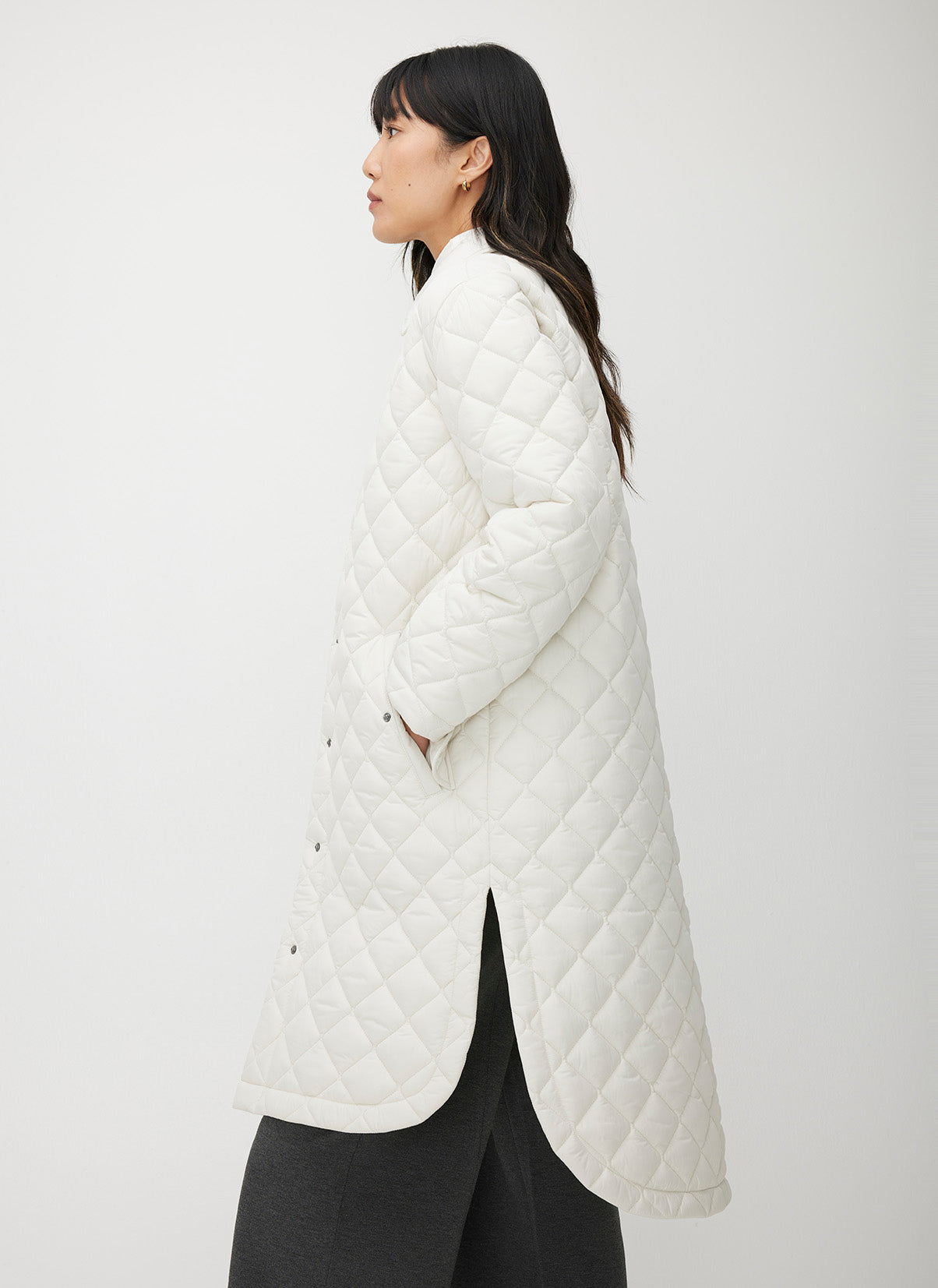 Oslo Recycled Quilted Coat