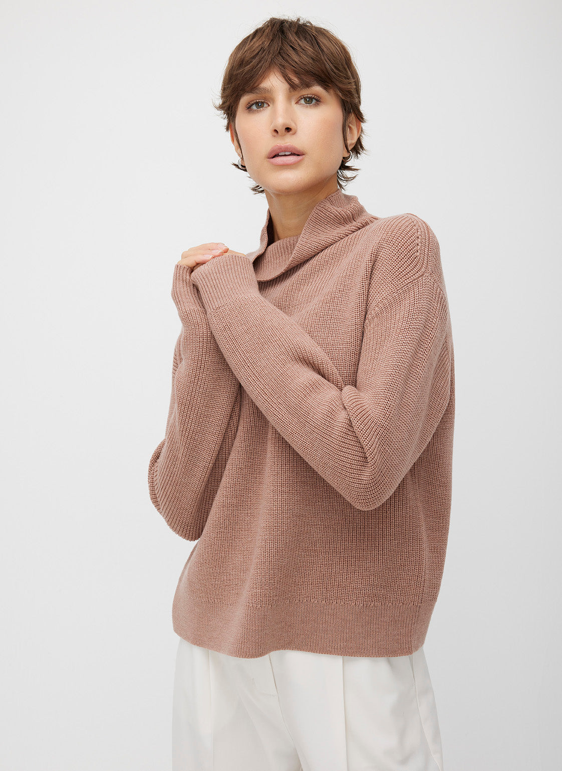 Westside Drop Shoulder Merino Sweater